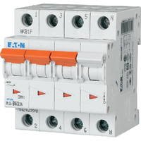 Installatie-automaat (MCB) PLS6, 63A, 3P+N, B-kar., 6ka