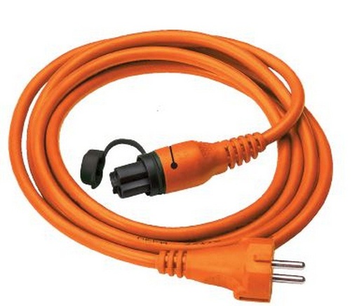 [08712734186777] DEFA kabel 2,5mm² oranje 10 meter