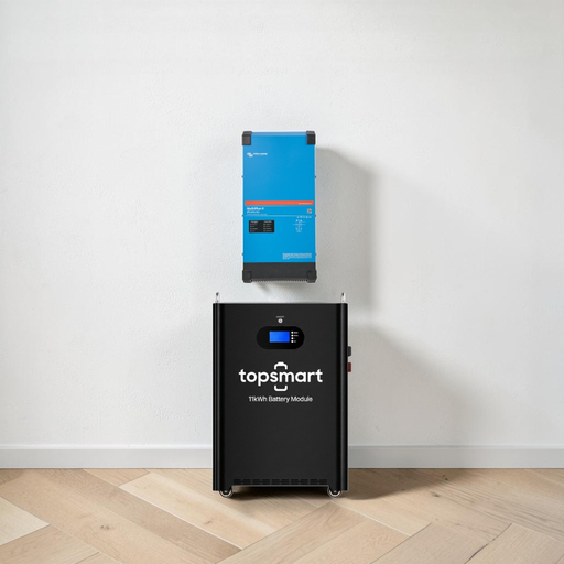 [6153549024076] TopSmart ESS 1-fase 5kW 11kWh GX De Slimme Thuisbatterij