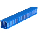 Kabelgoot blauw 60 x 60 mm, lengte 2 meter