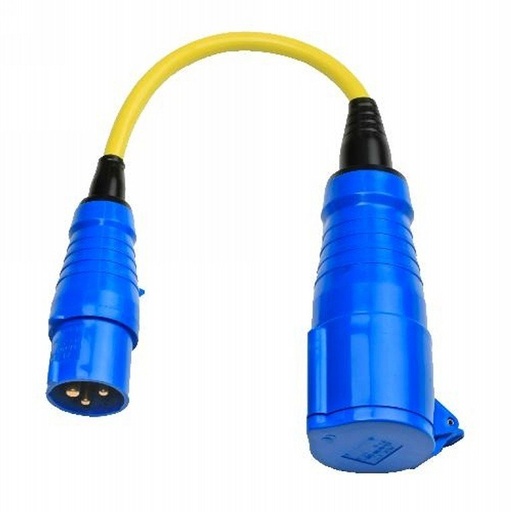 [8721617132206] Verloopstekker 16A/250V naar 32A CEE/CEE