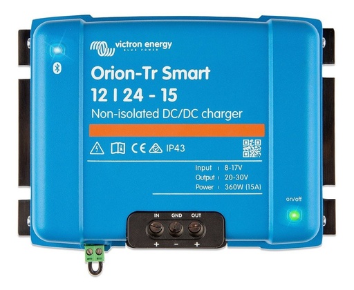 [8719076048961] Orion-Tr Smart 12/24-15A niet geisoleerd DC-DC lader