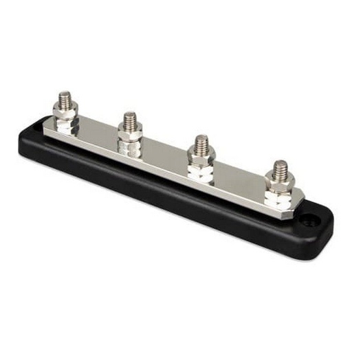[8719076052227] DC Verdeelrail 600A 4x M10 met ABS kap