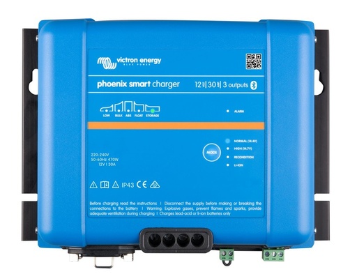 [8719076053491] Victron Phoenix Smart IP43 acculader 12/30 (3) 120-240V