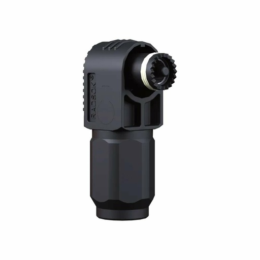 [6091625347315] Connector SLP black 90° 95mm2 sealed 60° key plug
