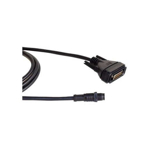[6013743475466] CAN kabel 2 meter, M12 to HDP26 voor Robust serie