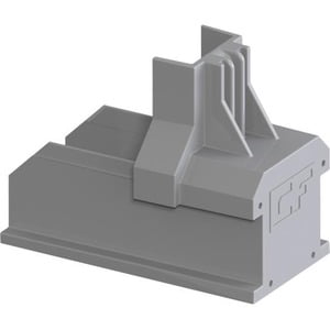 [8719925881824] Clickfit Evo eindkap montagerail grijs