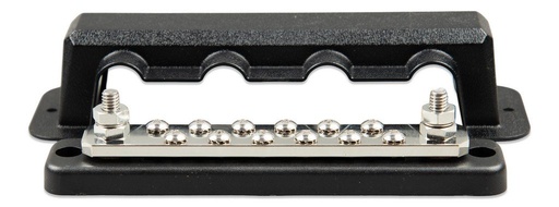 [8719076056393] DC Verdeelrail 250A 2P met 12 schroeven inclusief ABS kap