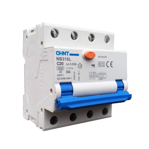 [6941498999350] Chint aardlekautomaat 3-polig+nul 25A B-kar 300mA