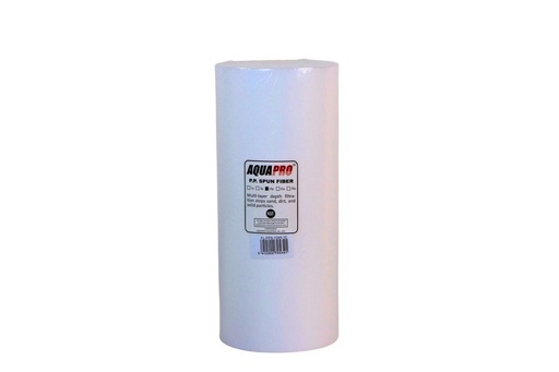 [5412202705341] AquaPro Spun Fiber Waterfilter 10 Micron - 10 Inch