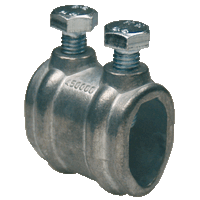 [8712978998549] JMV Aansluitklem 1/2" 2 bouten