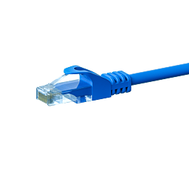 [8719956625657] Solum Communicatiekabel UTP CAT5e 5 meter - Blauw - 100% Koper